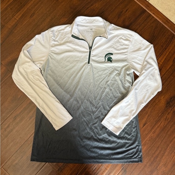 Colosseum Other - Michigan State University Long Sleeve Quarter Zip